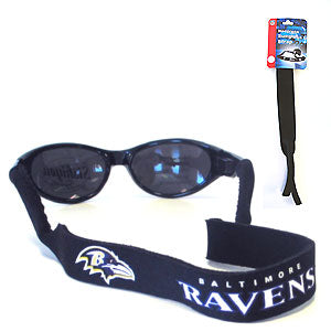 Baltimore Ravens Neoprene Sunglass Strap