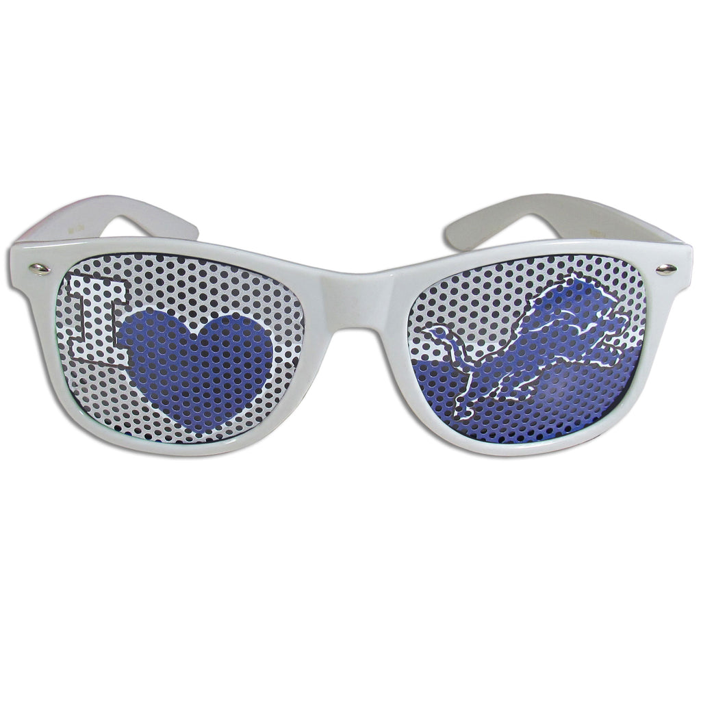 Detroit Lions I Heart Game Day Shades