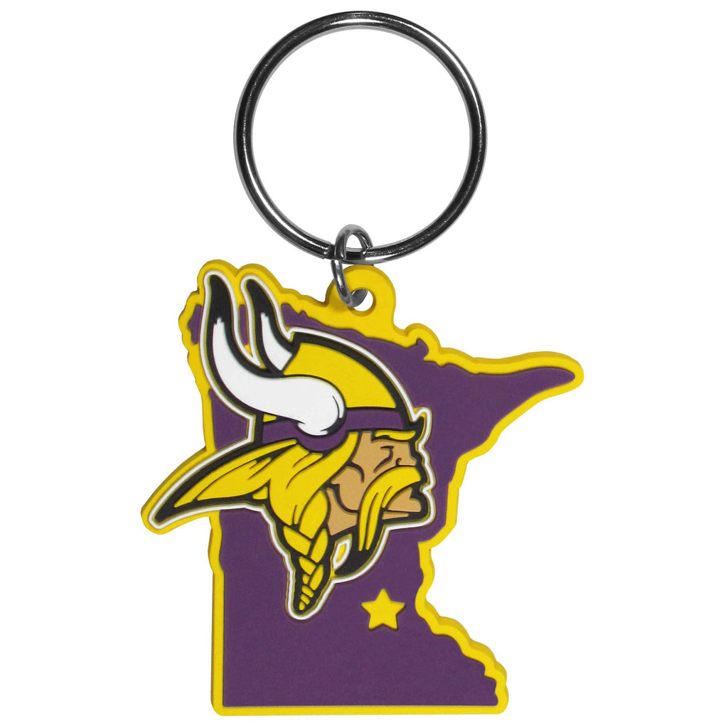 Minnesota Vikings Home State Flexi Key Chain