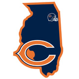 Chicago Bears Home State Decal