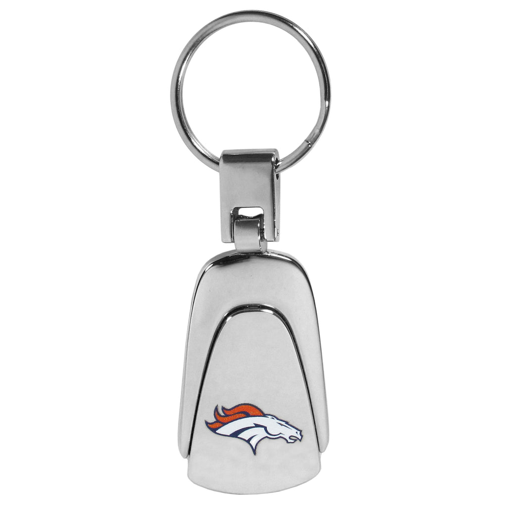 Denver Broncos Steel Teardrop Key Chain