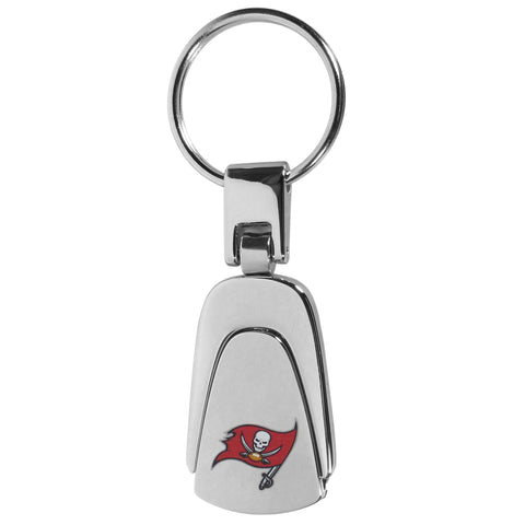Tampa Bay Buccaneers Steel Teardrop Key Chain