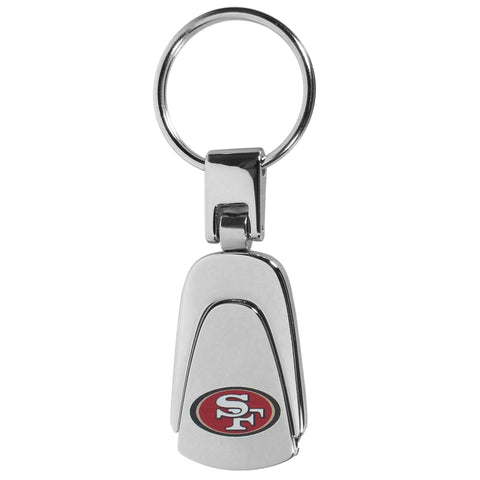 San Francisco 49ers Steel Teardrop Key Chain