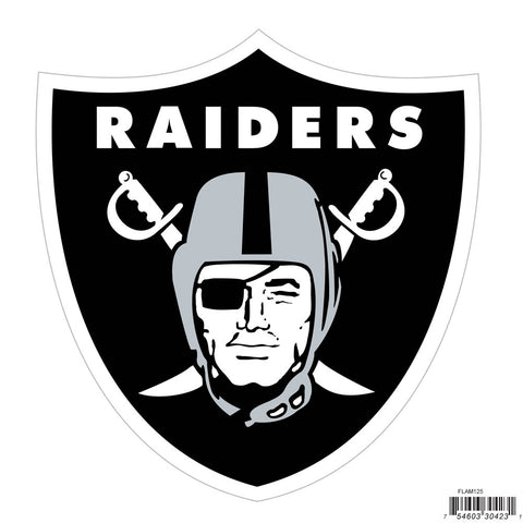 Oakland Raiders 8 inch Logo Magnets