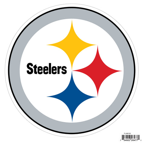 Pittsburgh Steelers 8 inch Logo Magnets