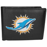 Miami Dolphins Leather Bifold Wallet