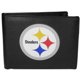 Pittsburgh Steelers Leather Bifold Wallet