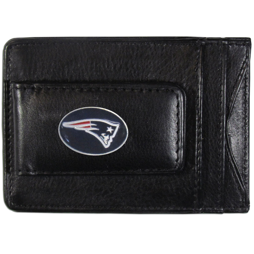 New England Patriots Leather Cash & Cardholder