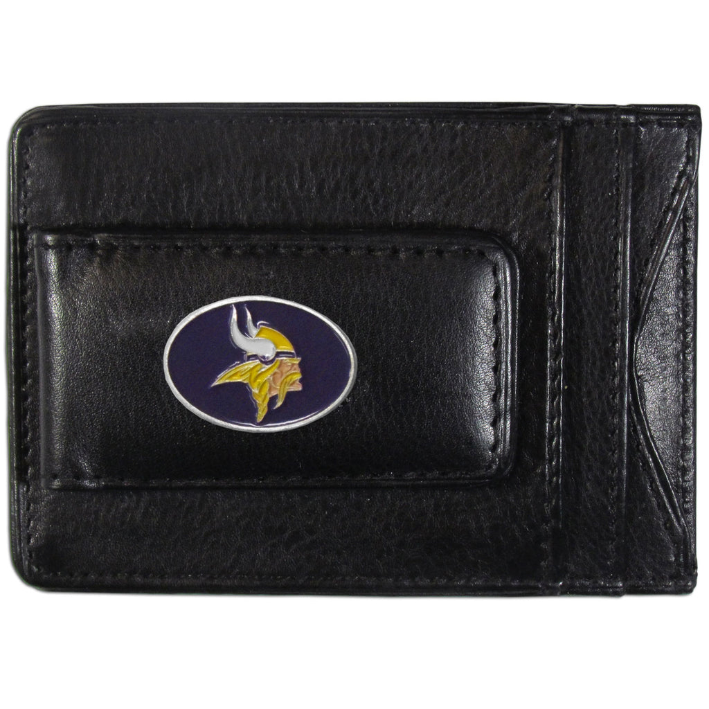 Minnesota Vikings Leather Cash & Cardholder