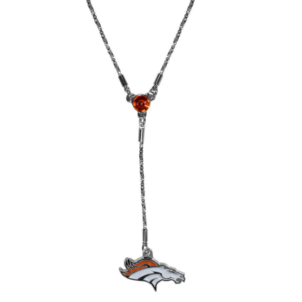 Denver Broncos Lariat Necklace