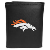 Denver Broncos Leather Trifold Wallet
