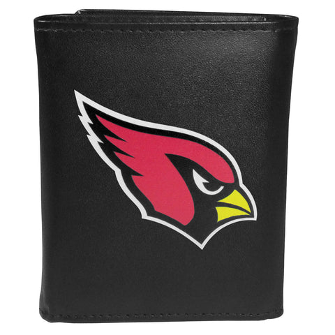 Arizona Cardinals Leather Trifold Wallet, Large Logo