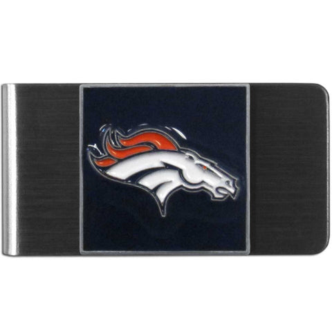 Denver Broncos Steel Money Clip