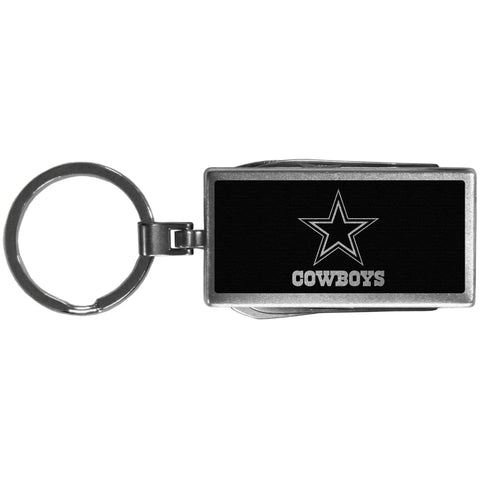 Dallas Cowboys   Multi tool Key Chain Black 