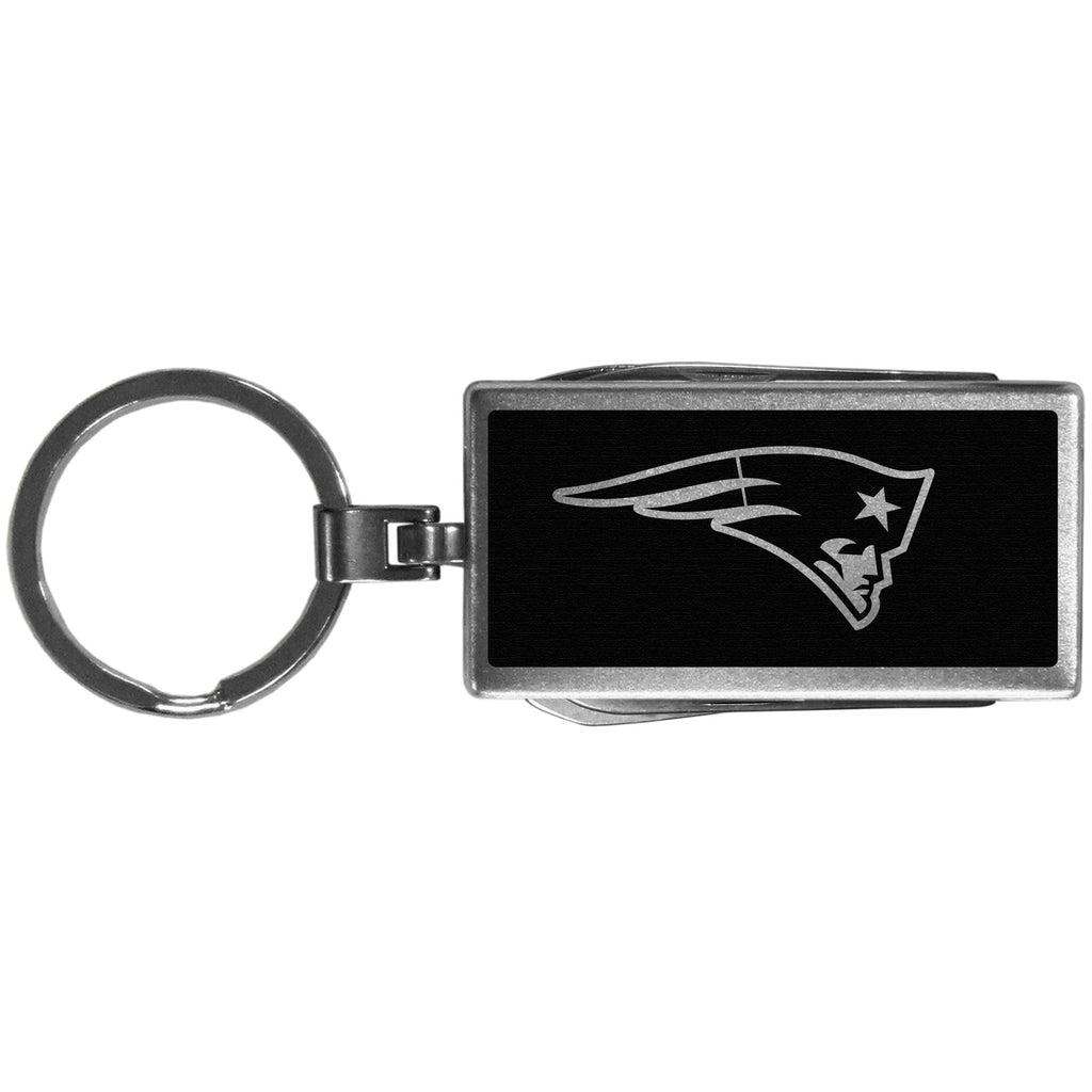 New England Patriots   Multi tool Key Chain Black 