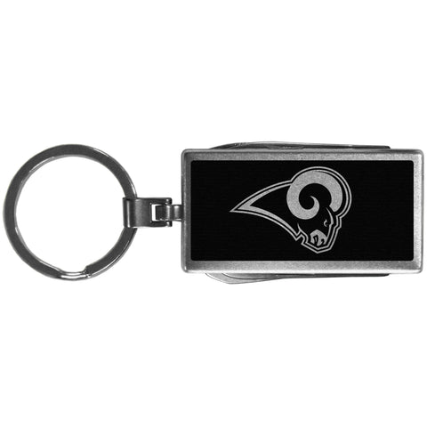 Los Angeles Rams   Multi tool Key Chain Black 