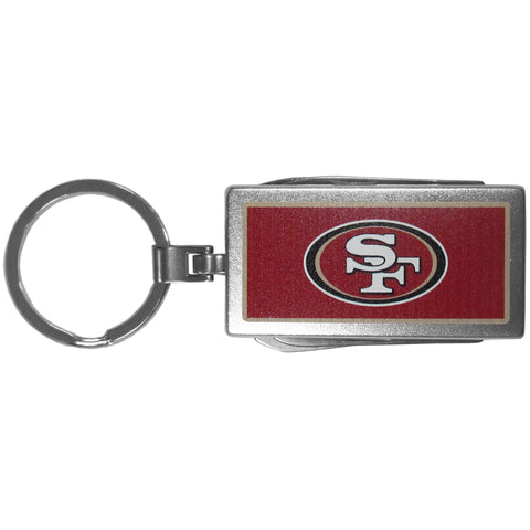 San Francisco 49ers   Multi tool Key Chain Logo 
