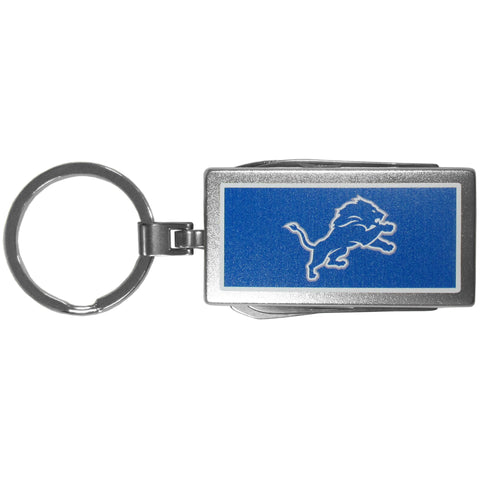 Detroit Lions   Multi tool Key Chain Logo 