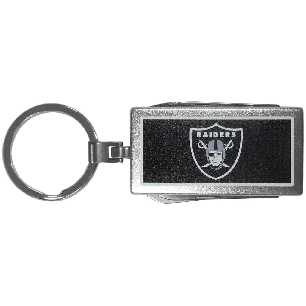 Oakland Raiders   Multi tool Key Chain Logo 