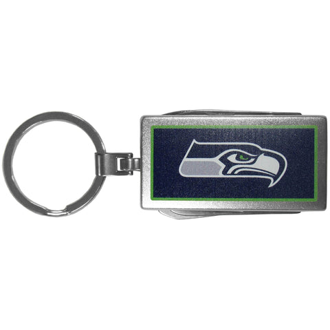 Seattle Seahawks   Multi tool Key Chain Logo 