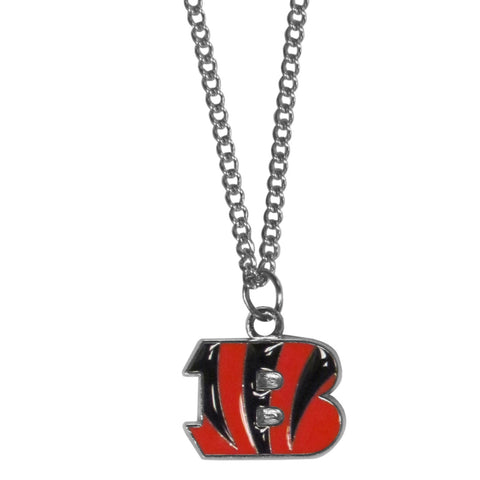Cincinnati Bengals   Chain Necklace with Small Charm 