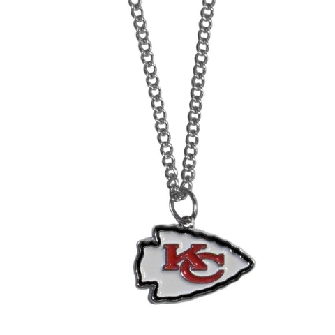 Kansas City Chiefs Chain Necklace - with Small Charm