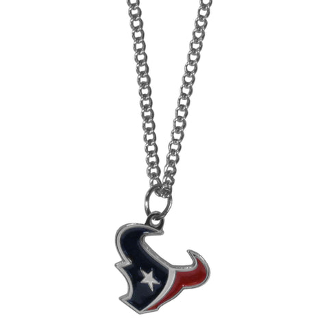 Houston Texans   Chain Necklace with Small Charm 