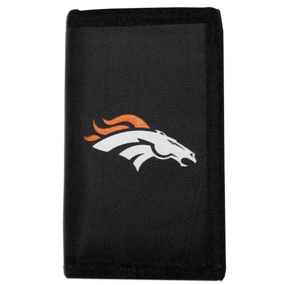 Denver Broncos Velcro Trifold Wallet