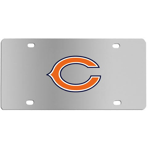 Chicago Bears   Steel License Plate Wall Plaque 