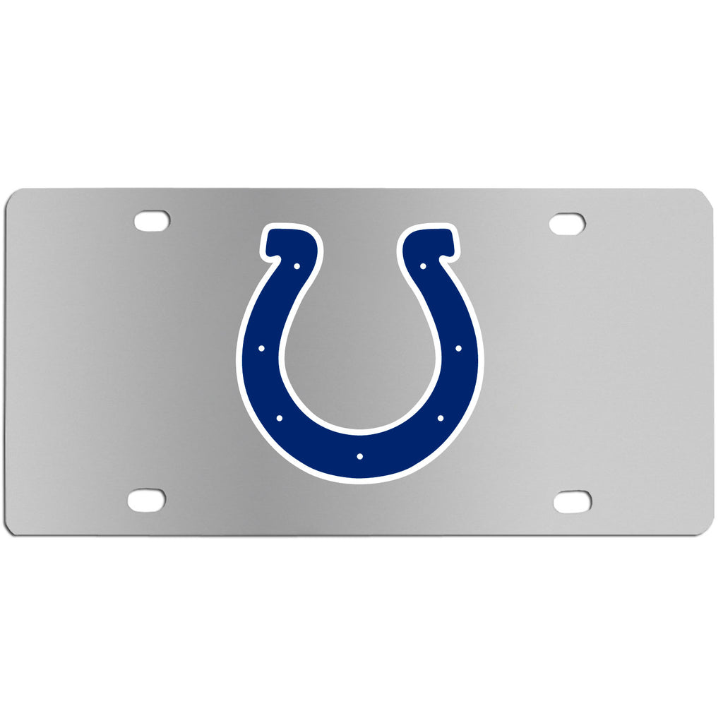 Indianapolis Colts Steel License Plate - Wall Plaque