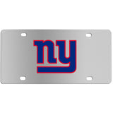 New York Giants Steel License Plate