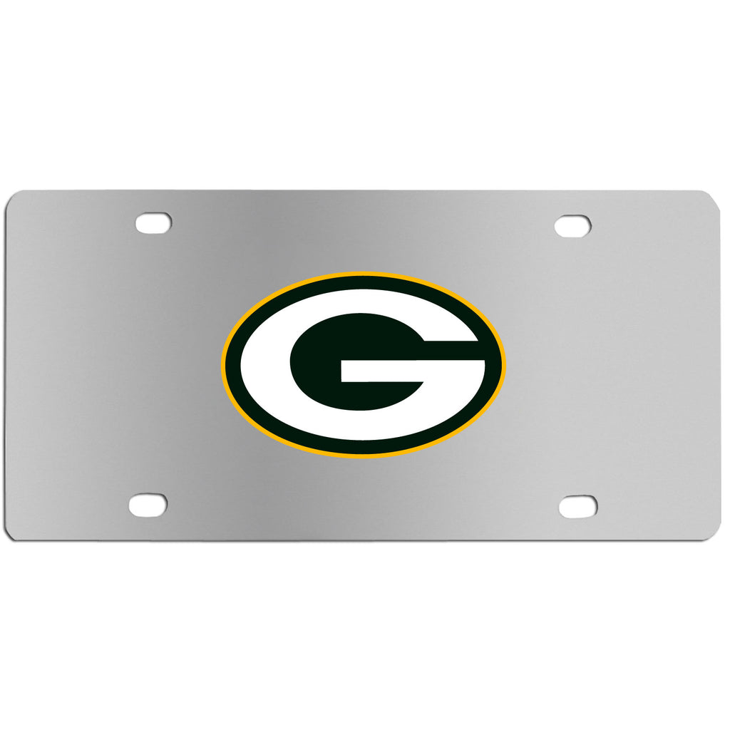 Green Bay Packers   Steel License Plate Wall Plaque 