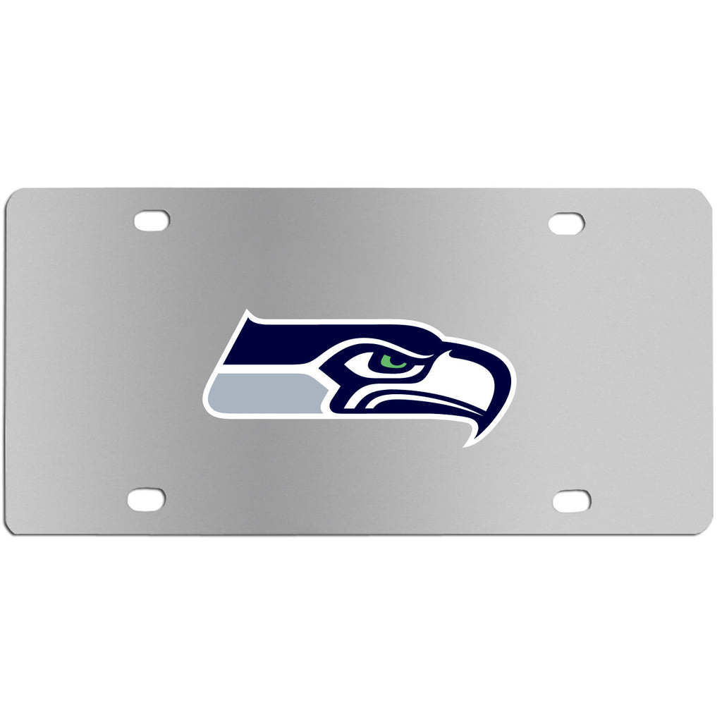 Seattle Seahawks Steel License Plate - Wall Plaque