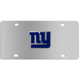 New York Giants Steel License Plate