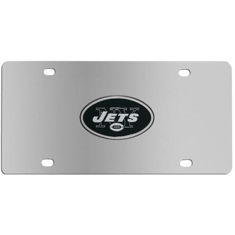 New York Jets Steel License Plate