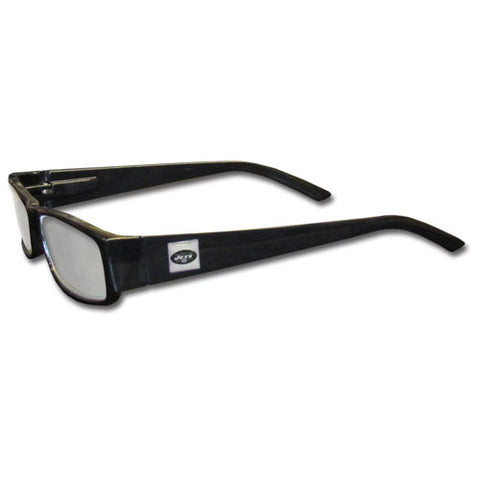 New York Jets Black Reading Glasses