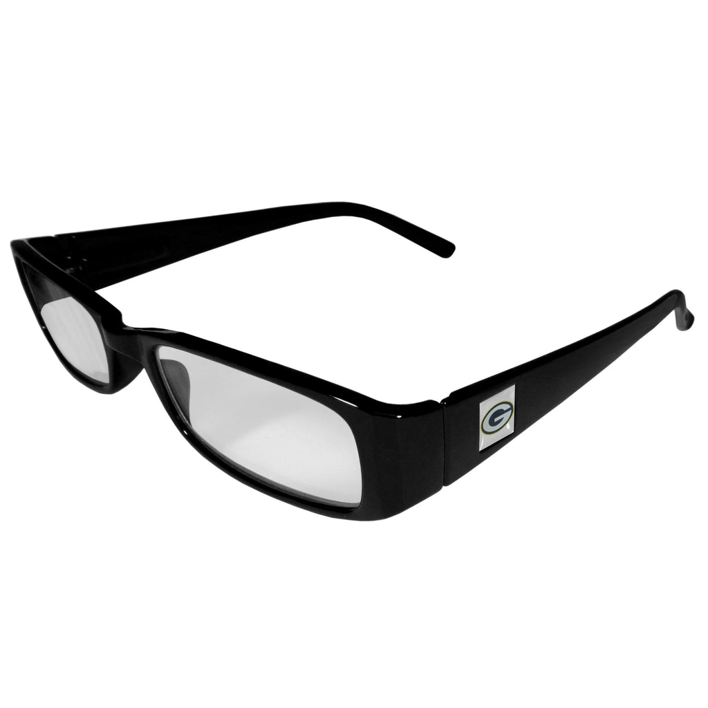Green Bay Packers Black Reading Glasses