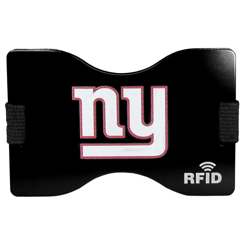 New York Giants RFID Blocking Wallet and Money Clip
