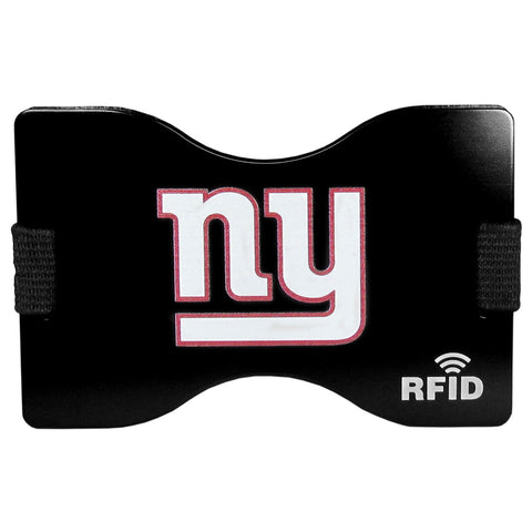 New York Giants RFID Blocking Wallet and Money Clip