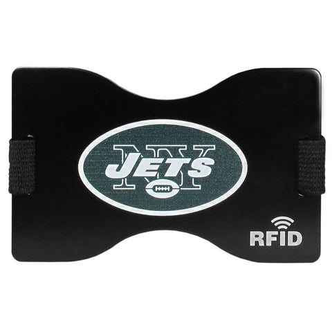 New York Jets RFID Blocking Wallet and Money Clip