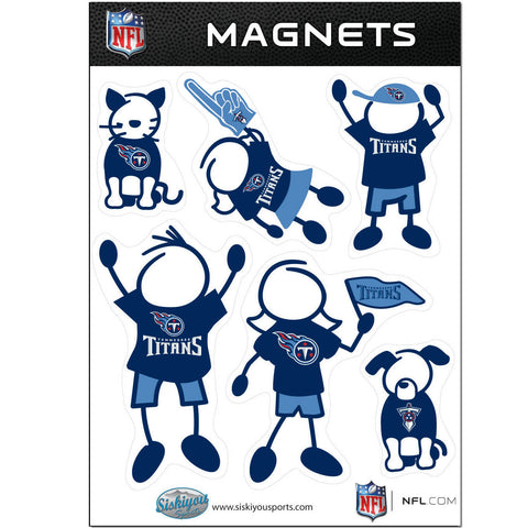 Tennessee Titans Family Magnet Set