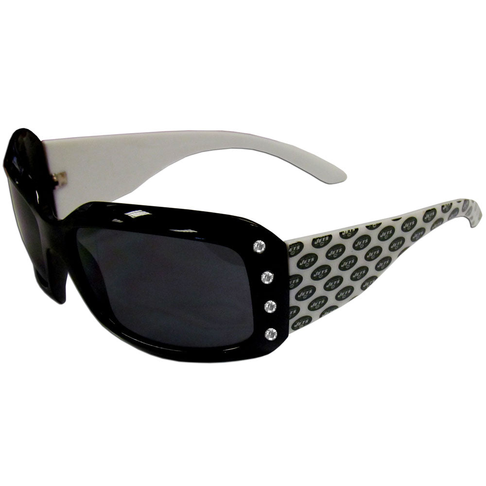 New York Jets Designer Women's Sunglasses - Std