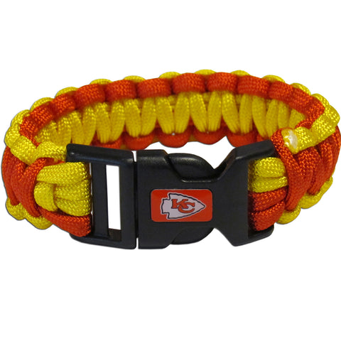 Kansas City Chiefs Survivor Bracelet - Std