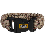 Green Bay Packers Camo Survivor Bracelet