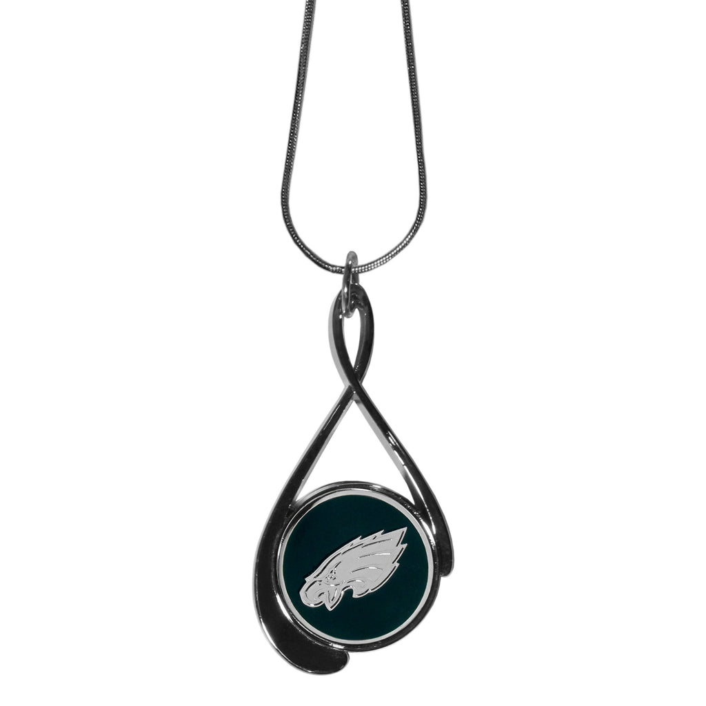 Philadelphia Eagles Tear Drop Necklace