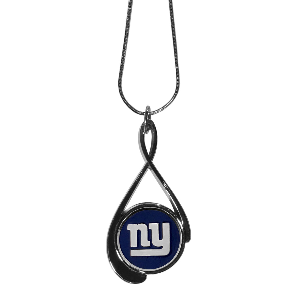 New York Giants Tear Drop Necklace-13