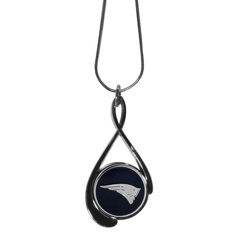 New England Patriots Tear Drop Necklace