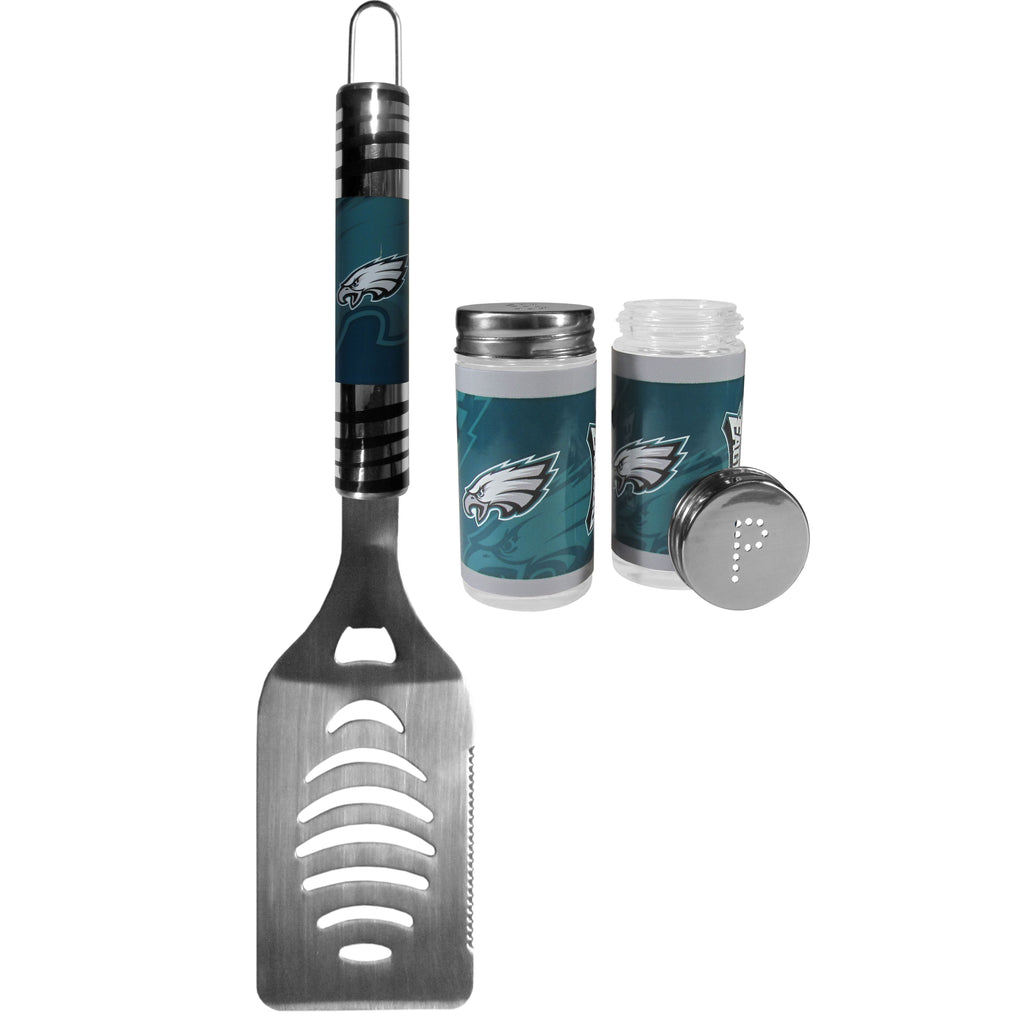 Philadelphia Eagles   Tailgater Spatula and Salt and Pepper Shakers 