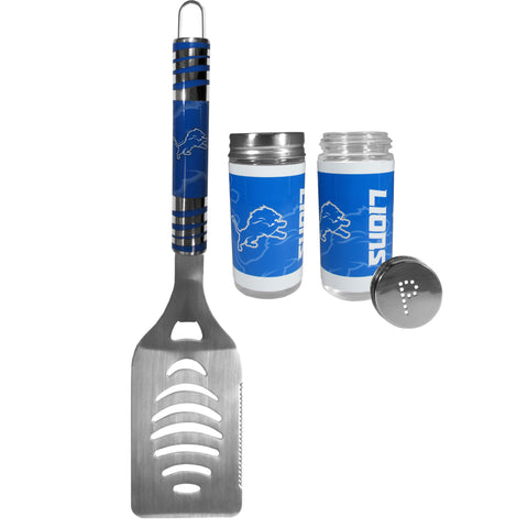 Detroit Lions   Tailgater Spatula and Salt and Pepper Shakers 