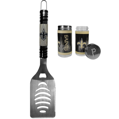 New Orleans Saints   Tailgater Spatula and Salt and Pepper Shakers 